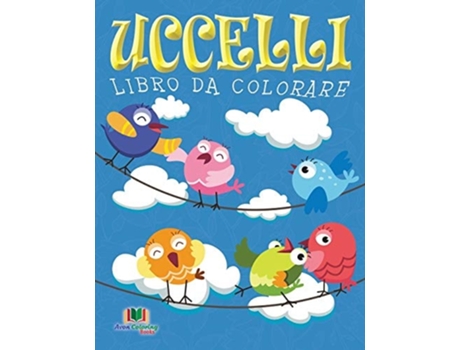 Livro Uccelli Libro Da Colorare De Neil Masters (italiano)