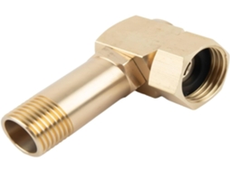Adaptador Para Mangueira De Jardim, Peça Reposição Giratória Em Latão