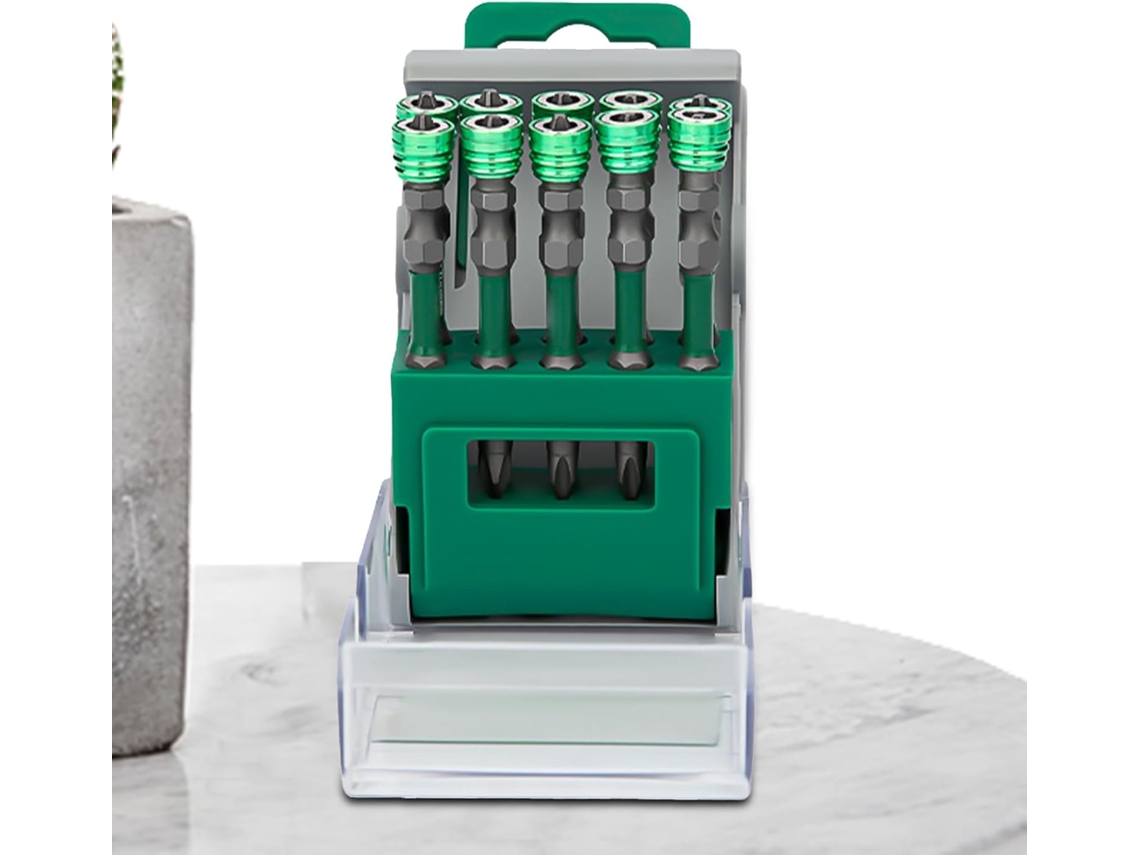 Conjunto De Bits Chave Fenda Magnéticos Aço Para Reparos