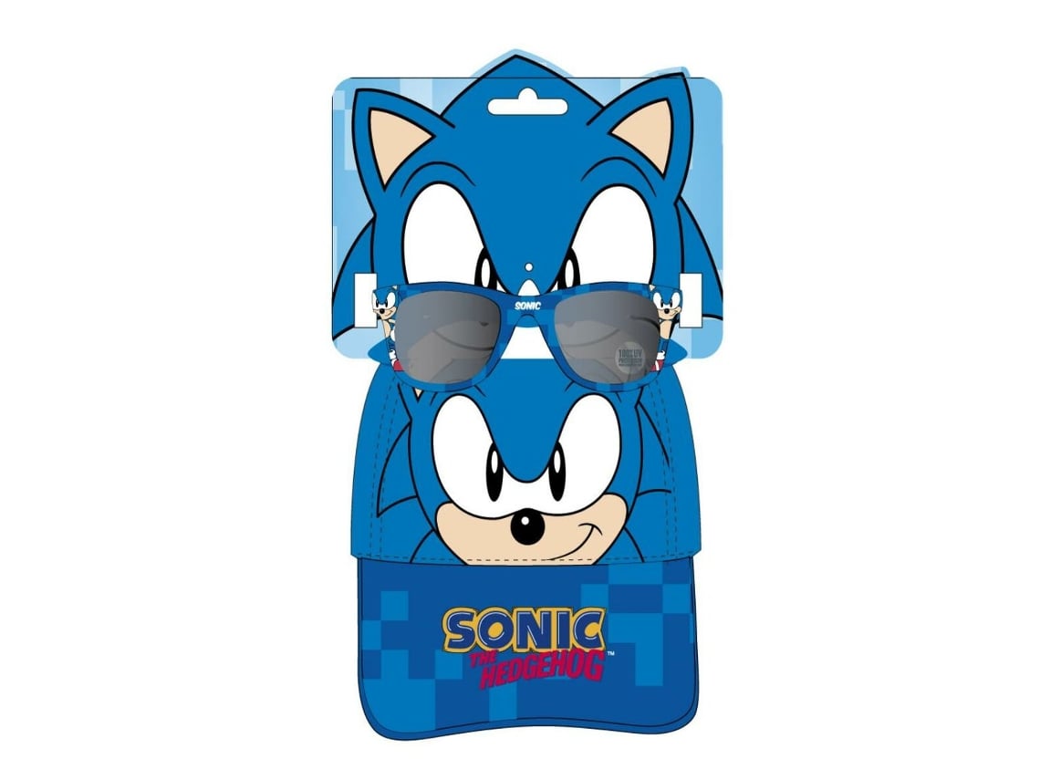 Boné Infantil Sonic Azul 53 Cm
