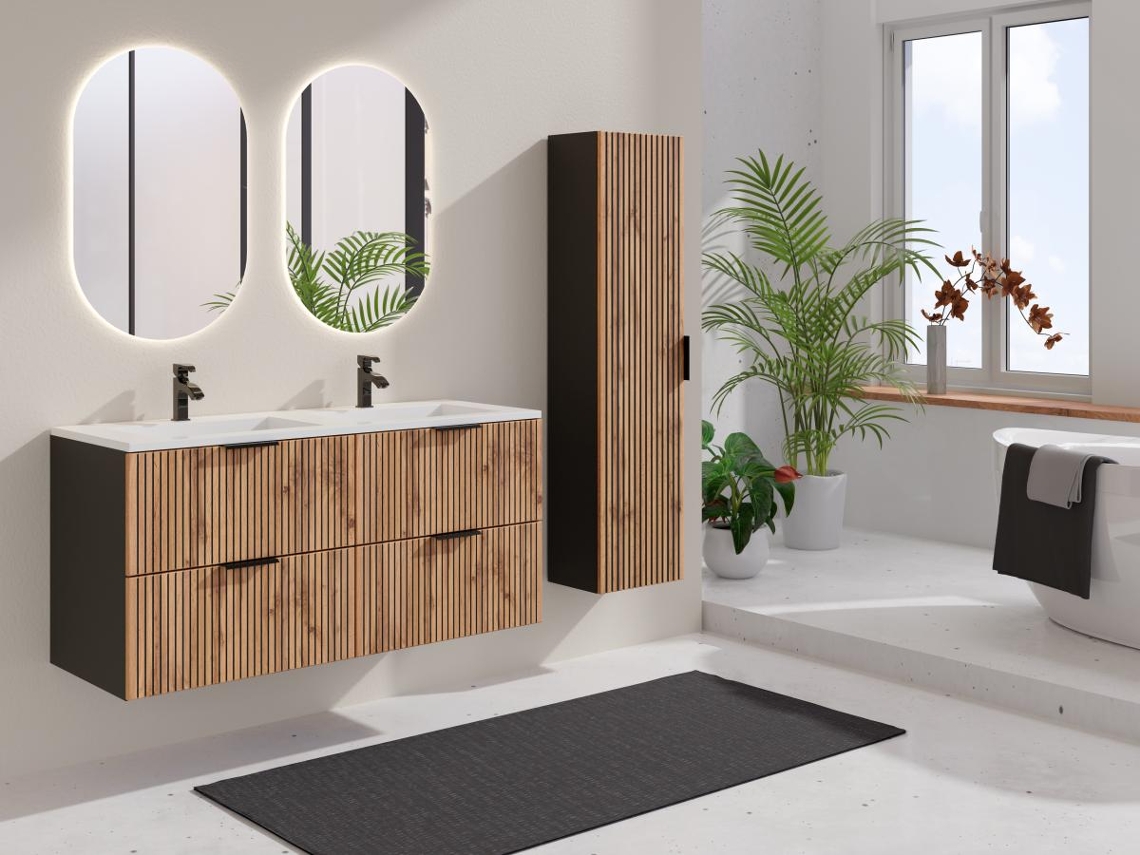 Conjunto de Casa-De-Banho Madela VENTE-UNIQUE.PT