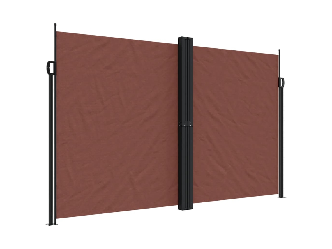Maison Exclusive - Toldo Lateral Retrátil 200x1200 Cm Castanho