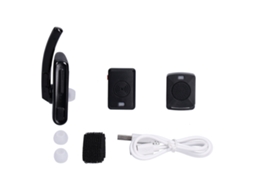 Fone de Ouvido Ptt Bluetooth Walkie Talkie com Bateria EOOCOO