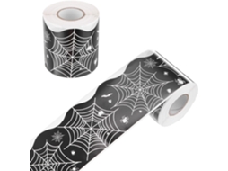 Borda Decorativa Halloween Para Mural De Avisos 20 Metros, Ornamento Com Teia Aranha Decoração Janela, Parede