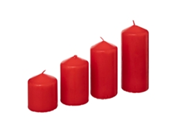 Vela Votiva Advento X 4, Vermelha FEERIC LIGHTS & CHRISTMAS