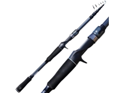 Vara de Pesca Ultraleve Telescópica Fibra Carbono, 1,8/2,1/2,4/2,7/3,0 M, peso da isca 8-18 G, água, doce | S/MARCA