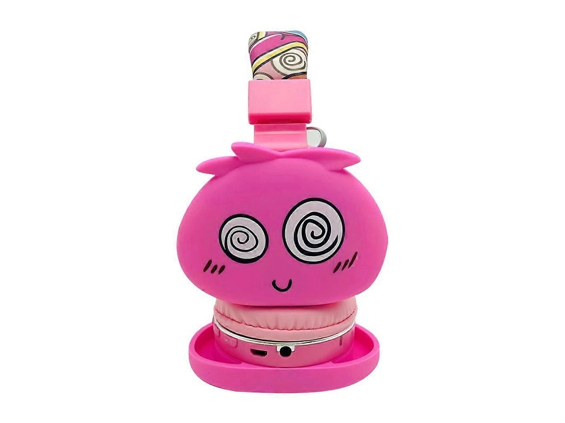 Fones de Ouvido Sem Fio com Desenho Animado, Bluetooth 5.0, Hifi, 85 Db, Modo Infantil, com Microfone, Suporte para Cartão Tf e Rádio Fm. TAISHENGDA