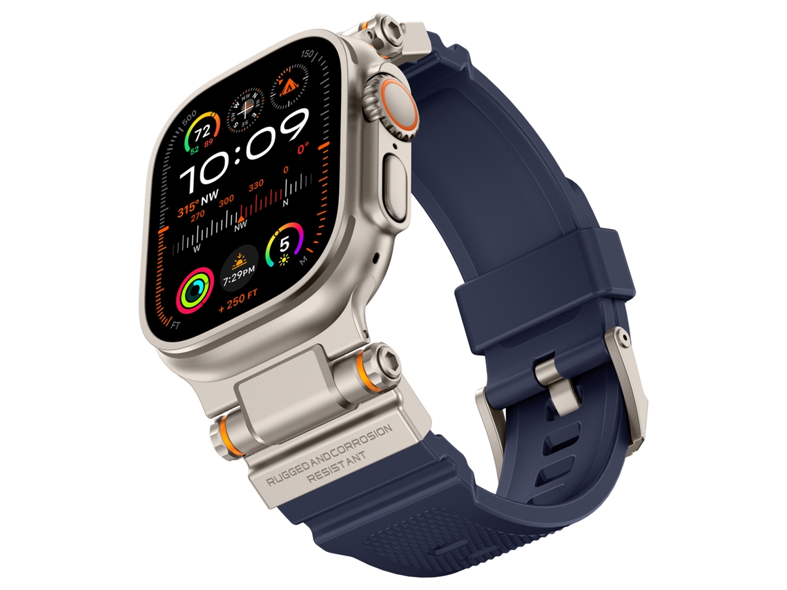 Bracelete para Apple Watch 44/45/46/49mm XIAOMOYU (azul Titânio)