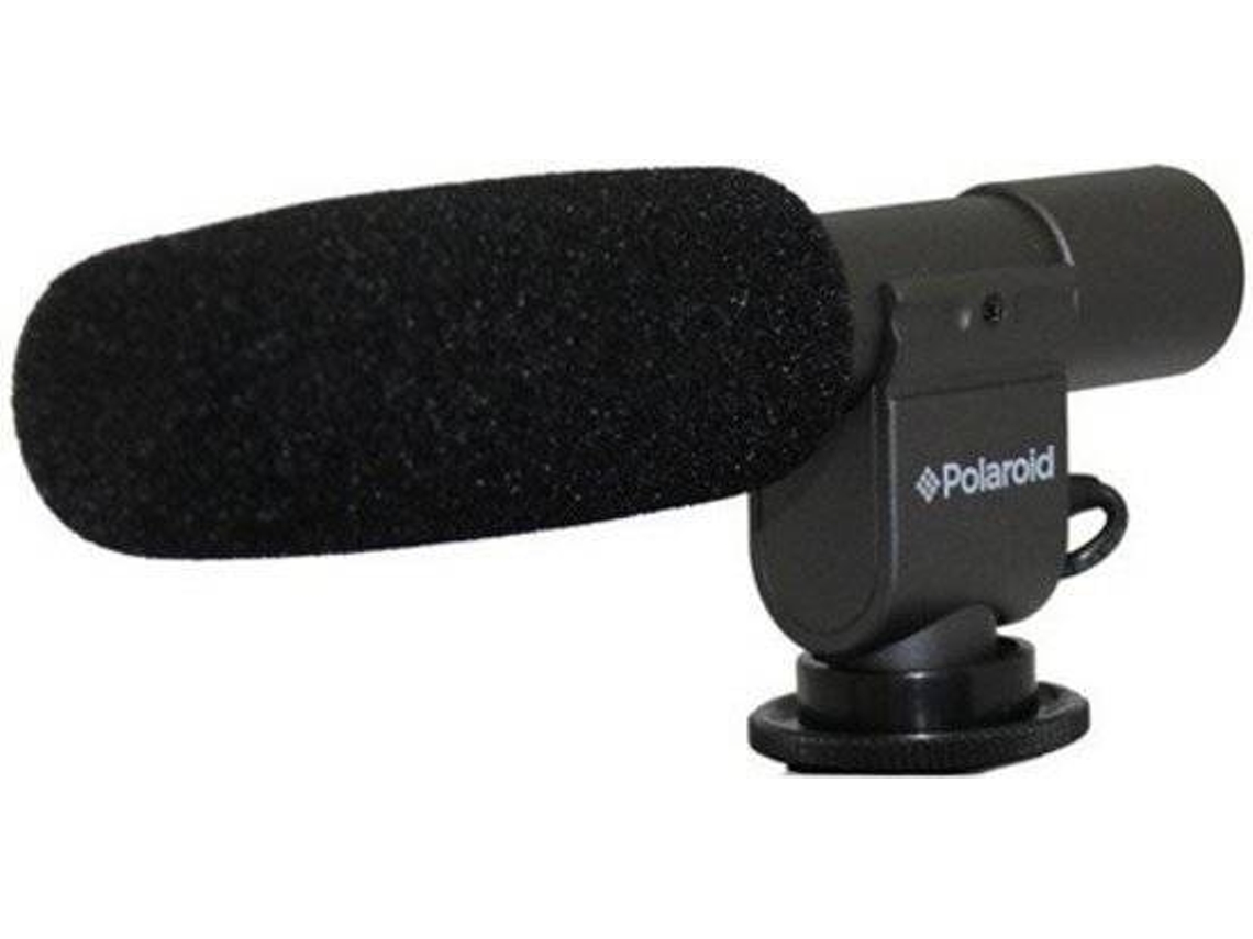 Microfone POLAROID Video Pro Preto