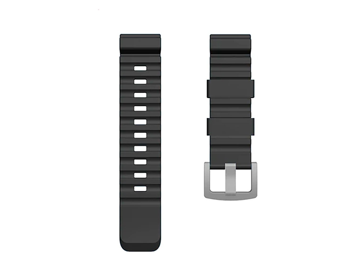 Pulseira de Relógio de Silicone Aqua Apache Prateadonorth Edge
