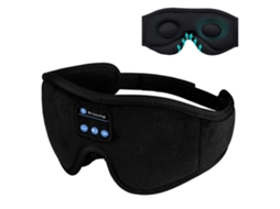 Fones De Ouvido Para Dormir, Máscara De Dormir Bluetooth, Fones De Ouvido Macios Para Os Olhos, Preto, G