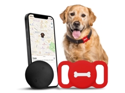 Rastreador para Animais de Estimação CZHHMART, Compatível com Função Encontrar Vermelho (apenas para Ios)
