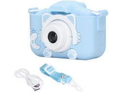 Câmera Colorida Para Crianças, Mini Câmera Digital De 2000w Com Foco