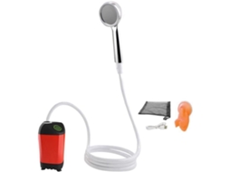 Chuveiro SFUSHOS elétrico, vermelho, 4000mAh, para banheiro, casa, rural
