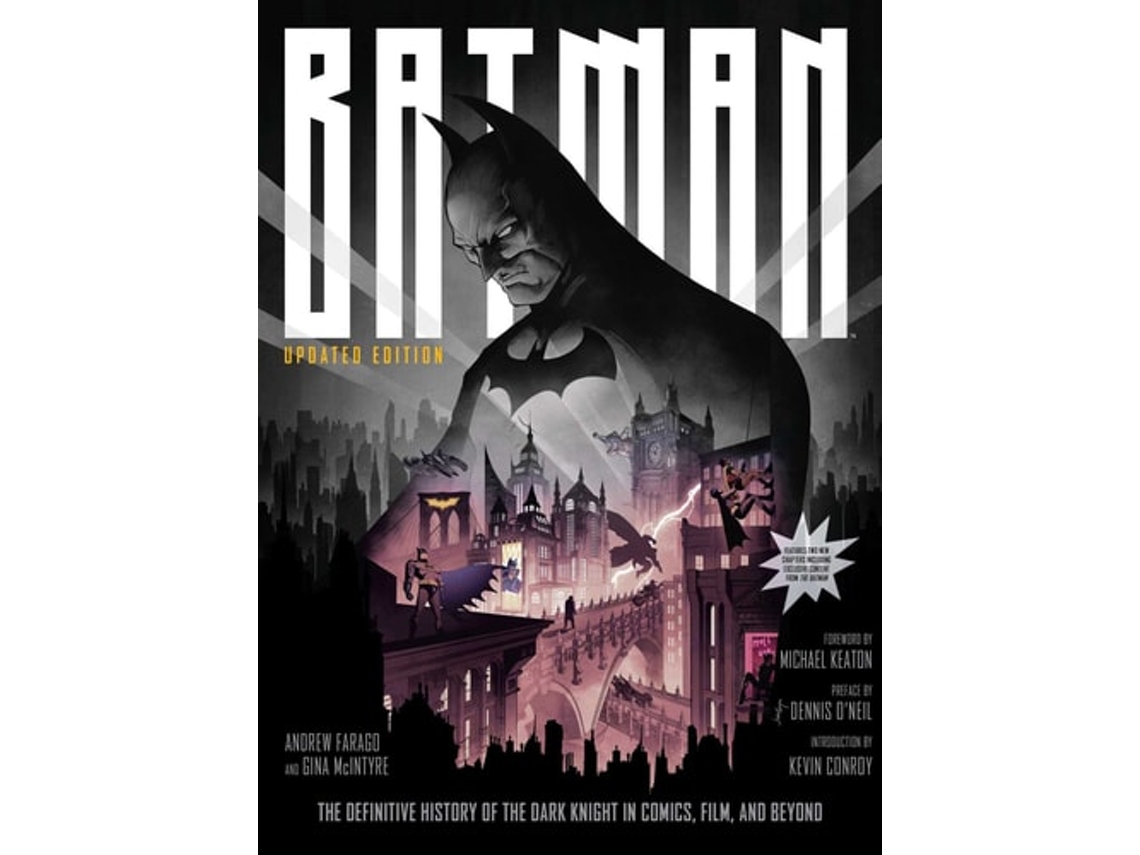 Livro Batman The Definitive History of the Dark Knight in Comics, Film, and Beyond - Updated Edition de Gina McIntyre (Inglês - Capa Dura)