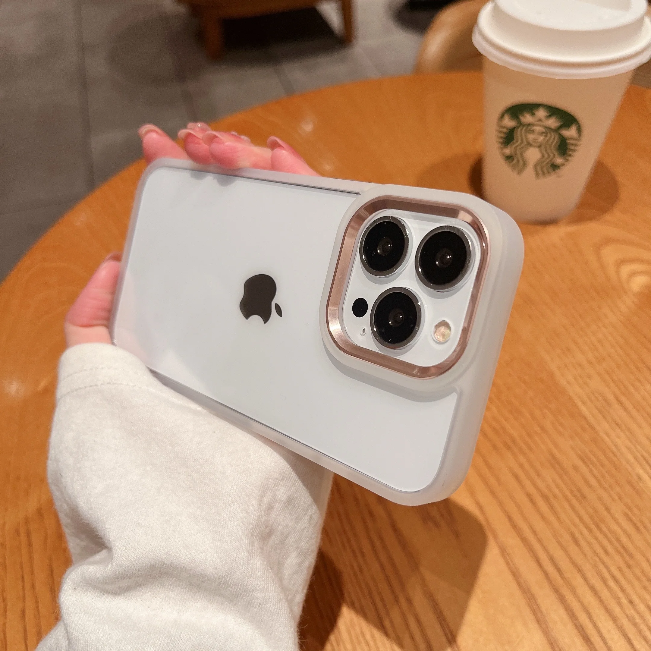 Capa Protetora Com Anel De Câmera Em Metal (rosa Para Iphone 11)