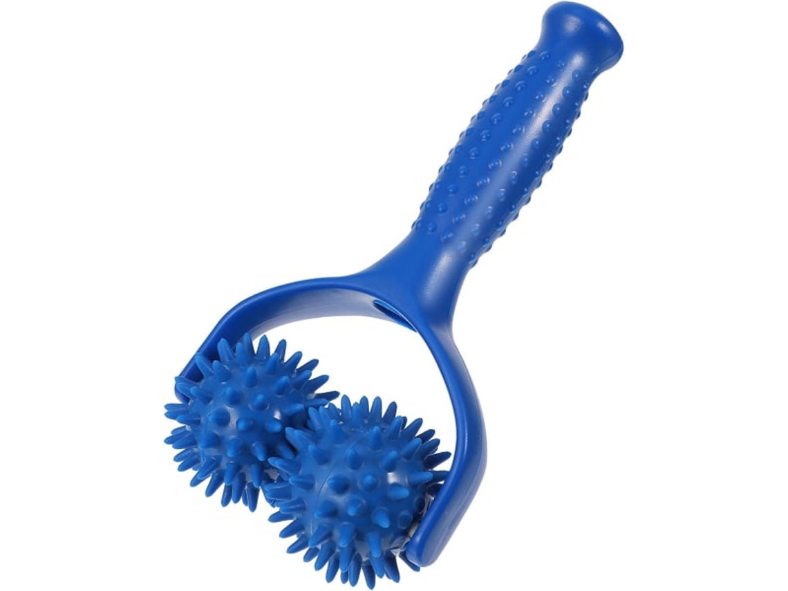 Rolo De Espuma Portátil Para Relaxamento Muscular Em Pvc, Rolo De Massagem Para Costas, Pescoço, Braços E Pernas Aquaforge (azul)