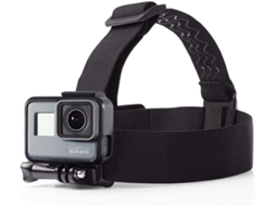 Lurelia Faixa De Cabeça Para Gopro, Preta