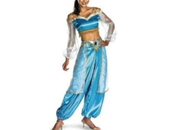 2026 traje de Princesa Jasmine de Aladdin para Mulheres para Halloween e Carnaval de Cosplay