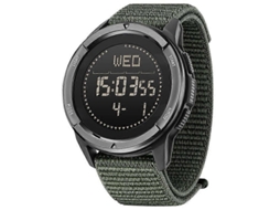 Relógio Esportivo Inteligente Masculino North Edge Alps Outdoor À Prova D'água Com Pulseira De Nylon E Fibra De Carbono