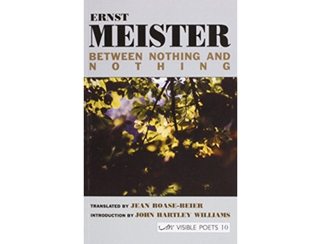 Livro Between Nothing Nothing Visible Poets de Ernst Meister (Inglês)