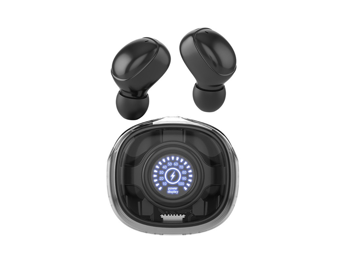 Fone De Ouvido Sem Fio Bluetooth V5.3, Redução De Ruído De Chamada Enc, 130 Horas Em Espera, Preto