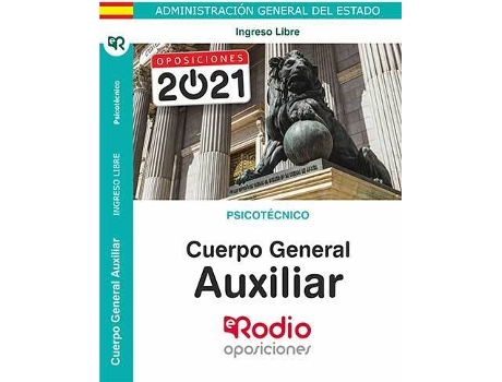 Livro Psicotécnico. Cuerpo General Auxiliar De La Administración Del Estado. de Aa.Vv (Espanhol)
