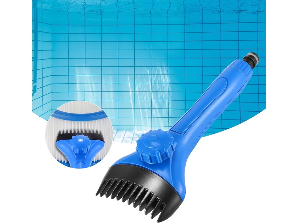 Escova para Filtro AQUAFORGE azul para remover detritos de cartuchos e spas
