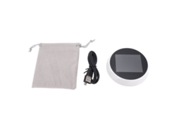 Detector de Qualidade do Ar 5 em 1 com Bluetooth, Bateria 1500mAh, Hcho, Pm2.5, Temp e Umidade 2026 STORE