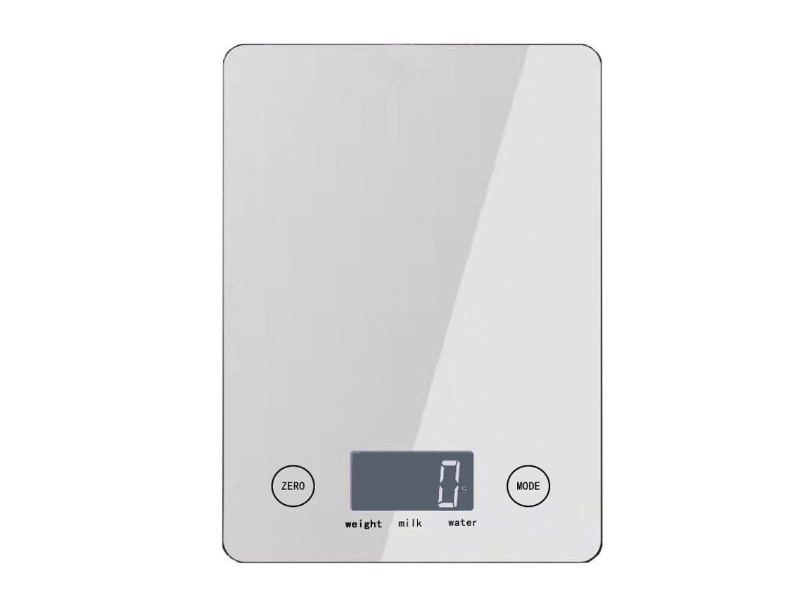 Balança de Cozinha AQUAFORGE Digital com Visor LCD para Pesagem de Alimentos