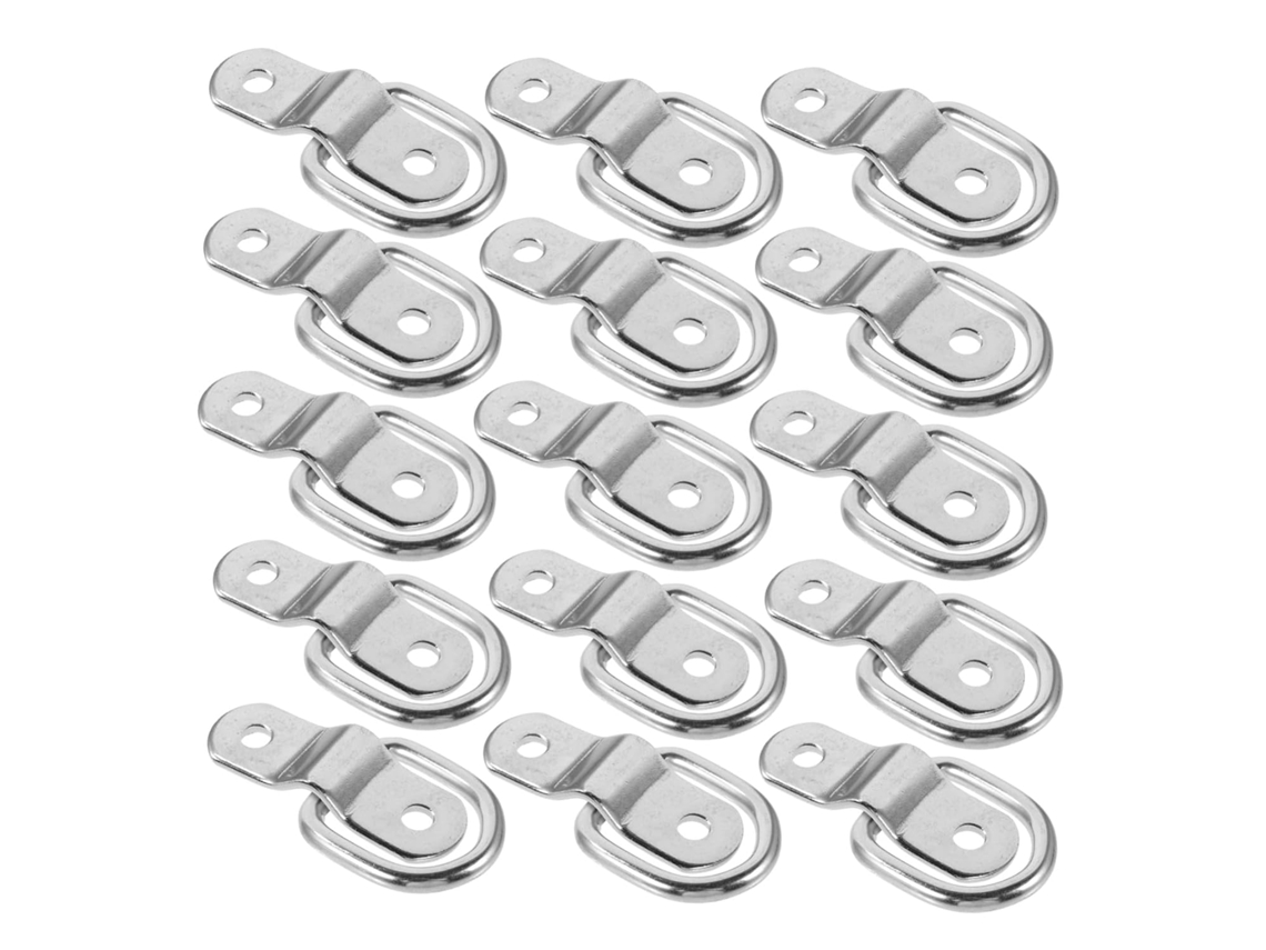 Conjunto De 16 Peças Anéis Amarração E Ganchos Ancoragem Reforçados Para Caminhões,reboques...