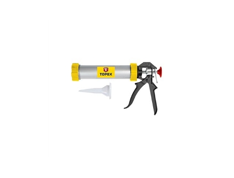 Pistola De Silicone Tubular De Alumínio 600ml 21b360 Topex