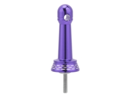 Suporte de Molinete de Pesca All Metal Roxo
