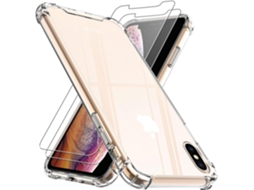 Película De Ecrã Proteção Air Cushion Para Iphone Xs Max Hongwe. Vidro Temperado Transparente