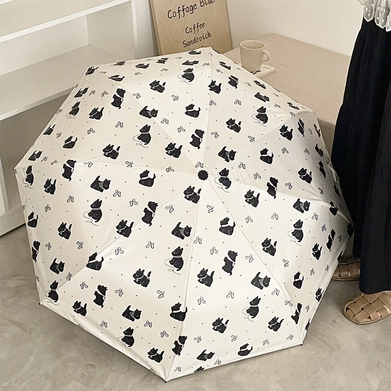 Guarda chuva Feminino MDUG com Estampa de Desenho Animado