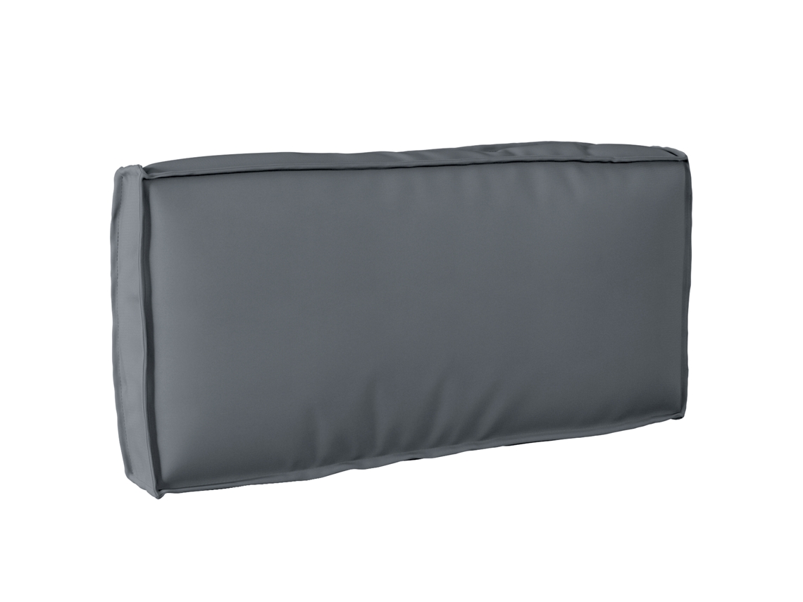 Conjunto 1 Almofada Vidaxl Antracite Oxford (80 X 40 X 12 Cm)