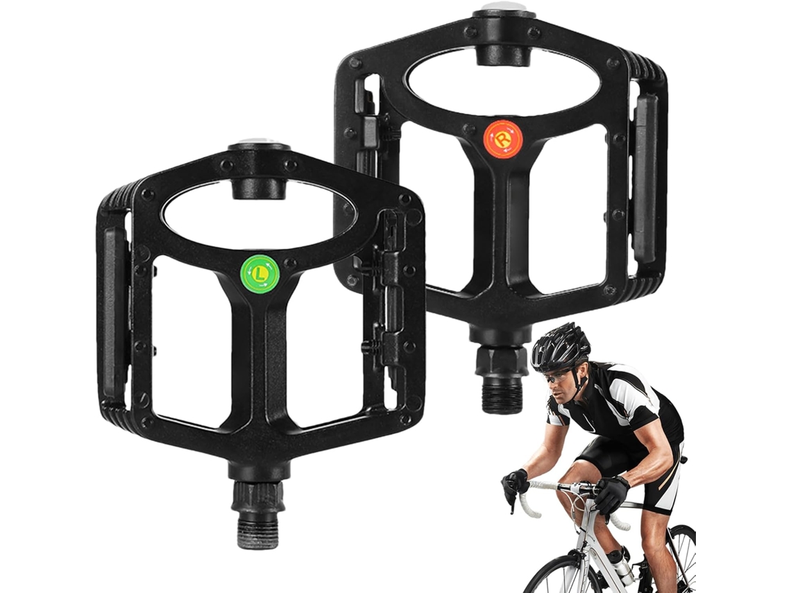 Pedal De Bicicleta Em Alumínio Antiderrapante