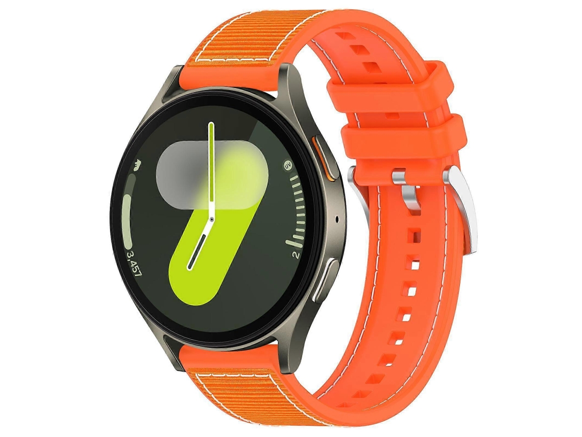 Pulseira De Relógio Híbrida De Nylon Trançado E Silicone Xdfind