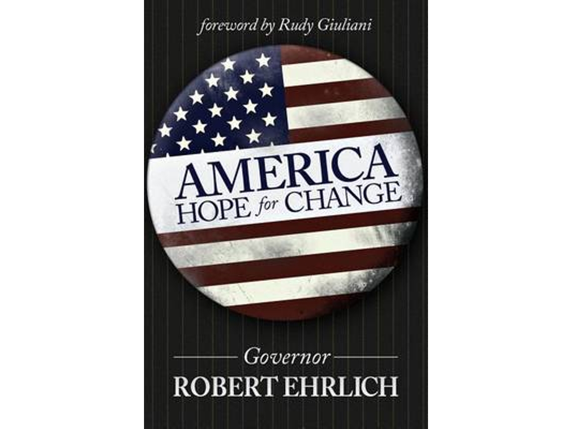 Livro America Hope for Change de Robert Ehrlich (Inglês - Capa Dura)