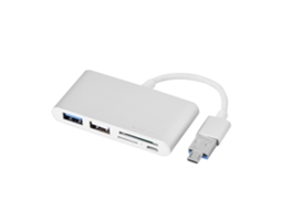 Leitor De Cartões Otg Hub (expansão 2 Em 1, Conexão Multi-dispositivo)