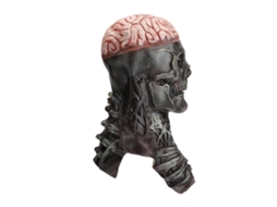 Laxiscreed Máscara De Caveira 3d Luminescente Para Halloween, Funciona Com 2 Pilhas Aa