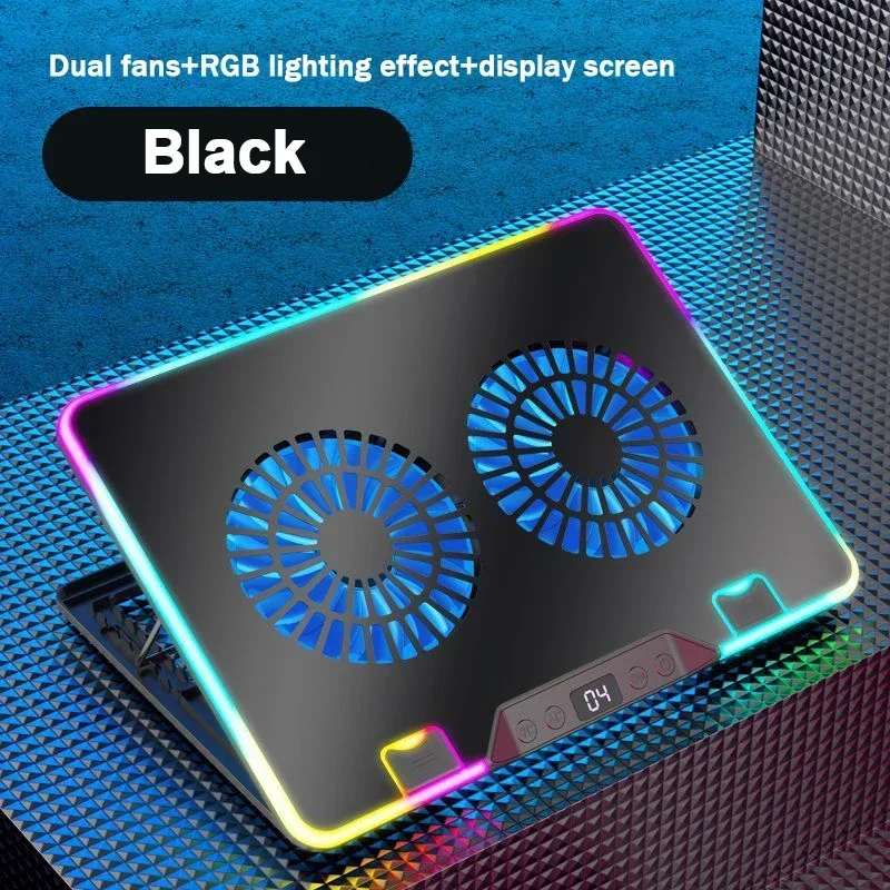 Suporte de Resfriamento para Laptop com 2 Ventiladores para 11 a 17 polegadas MDUG