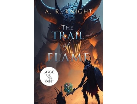 Livro The Trail of Flame de AR Knight (Inglês)
