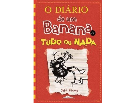 Livro O Diário de um Banana 11: Tudo ou Nada de Jeff Kinney (Português - 2016)