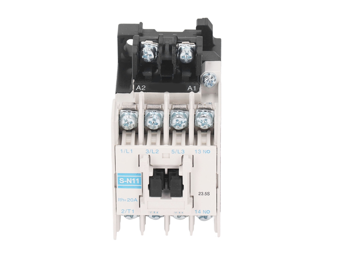 Contacto AC de 3 Polos com Contacto Auxiliar, Cubierta de PC, Contactos de Cobre Prata, 110V S/MARCA