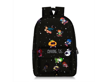 Mochila Escolar HONXINM Clássica Leve Multi-bolso Multicor (47x28x14 cm)