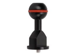 Suporte de cabeça esférica para câmera de mergulho com parafuso de 1/4" - Adaptador portátil para cabeça esférica de câmera de mergulho LAXISCREED