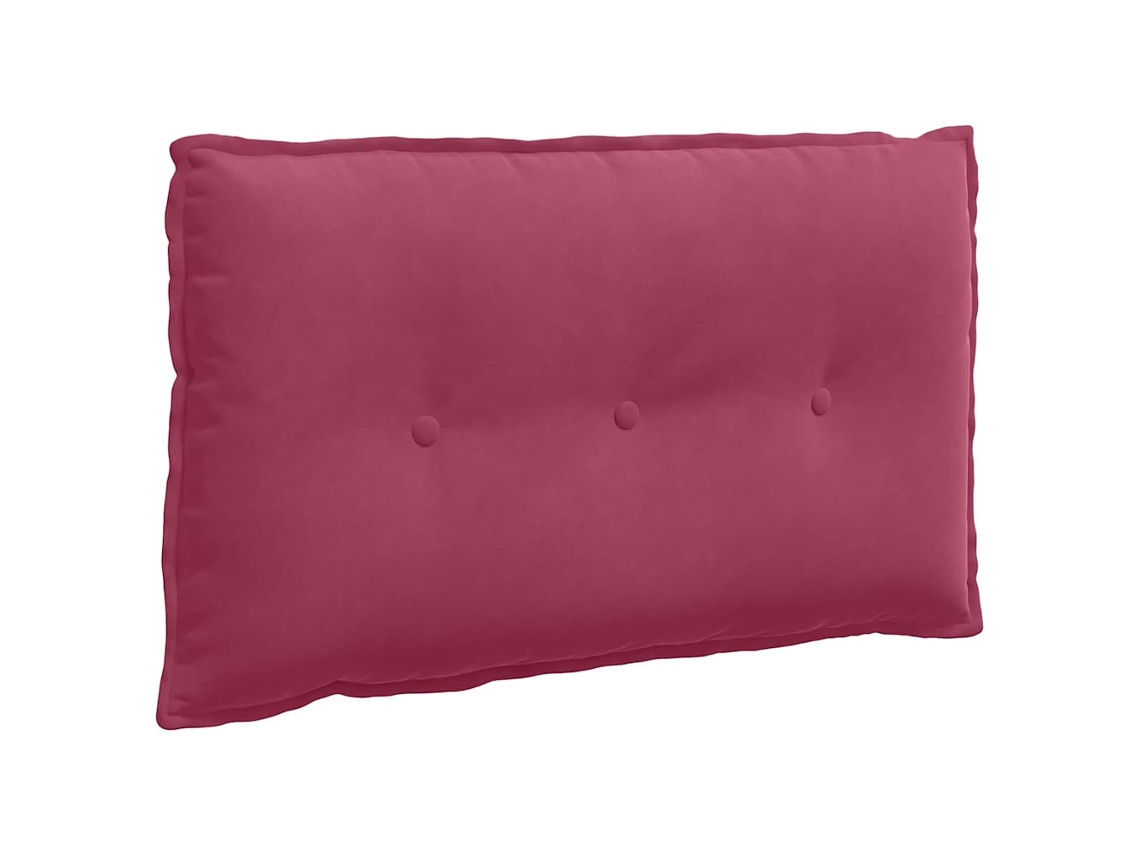 Travesseiro para Costas Vinho Vermelho 80 X 50 Cm HARLANV1