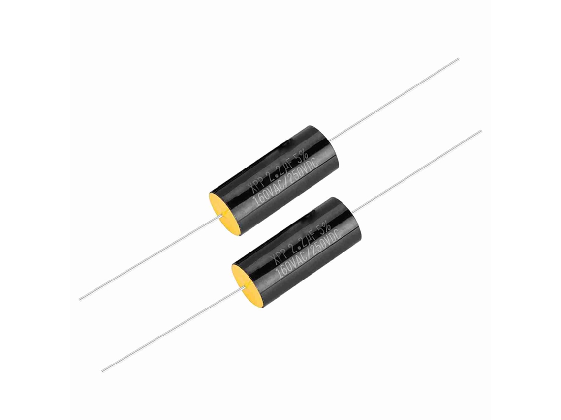 2pcs Capacitor Divisor de Frequência 2.2UF para Alto falante Áudio de Carro Hifi | S/MARCA