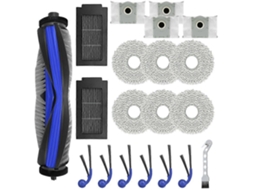Para Aspirador Robô Ecovacs Deebot T30c Para Omni / T30c, Omni/gen2: Filtro Da Escova Lateral Principal E Acessórios Para Esfregão.